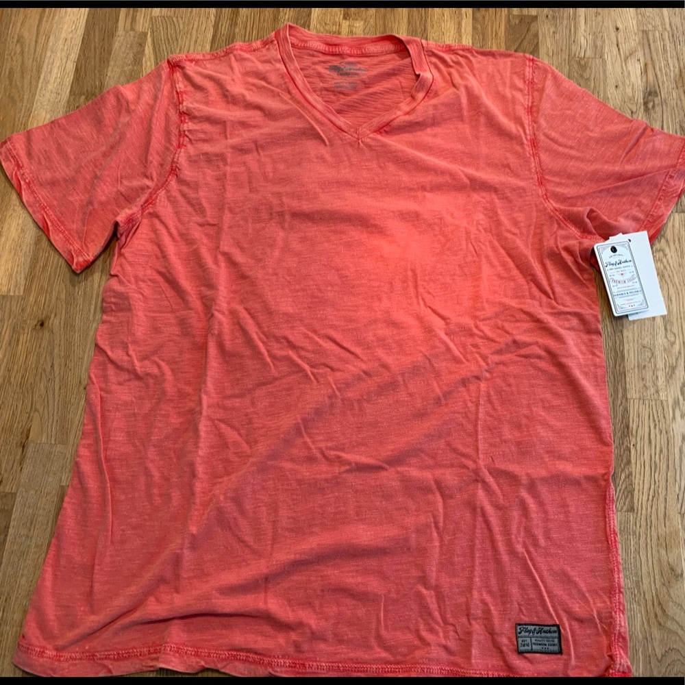Flag and Anthem V-Neck T-shirt